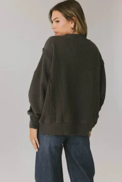 Bohme Ellis Waffle Knit Top in