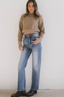 Bohme Eloise Mock Neck Sweater in