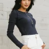Bohme Emmilianne Ribbed Top in
