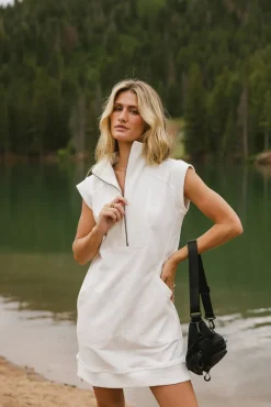 Bohme Emory Quarter Zip Dress in
