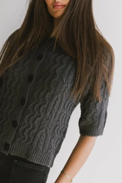 Bohme Erika Cable Knit Cardigan in