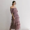 Bohme Eugena Ruffled Maxi Dress in