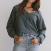 Bohme Exposed Seam Sweatshirt in