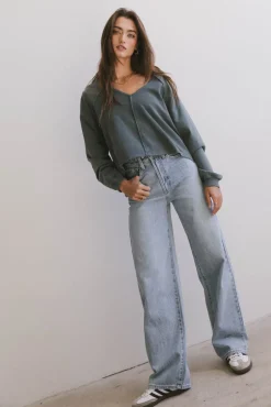 Bohme Exposed Seam Sweatshirt in