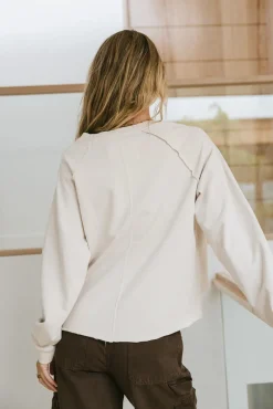 Bohme Exposed Seam Sweatshirt in