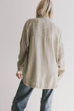 Bohme Ezti Striped Button Up