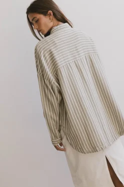 Bohme Ezti Striped Button Up