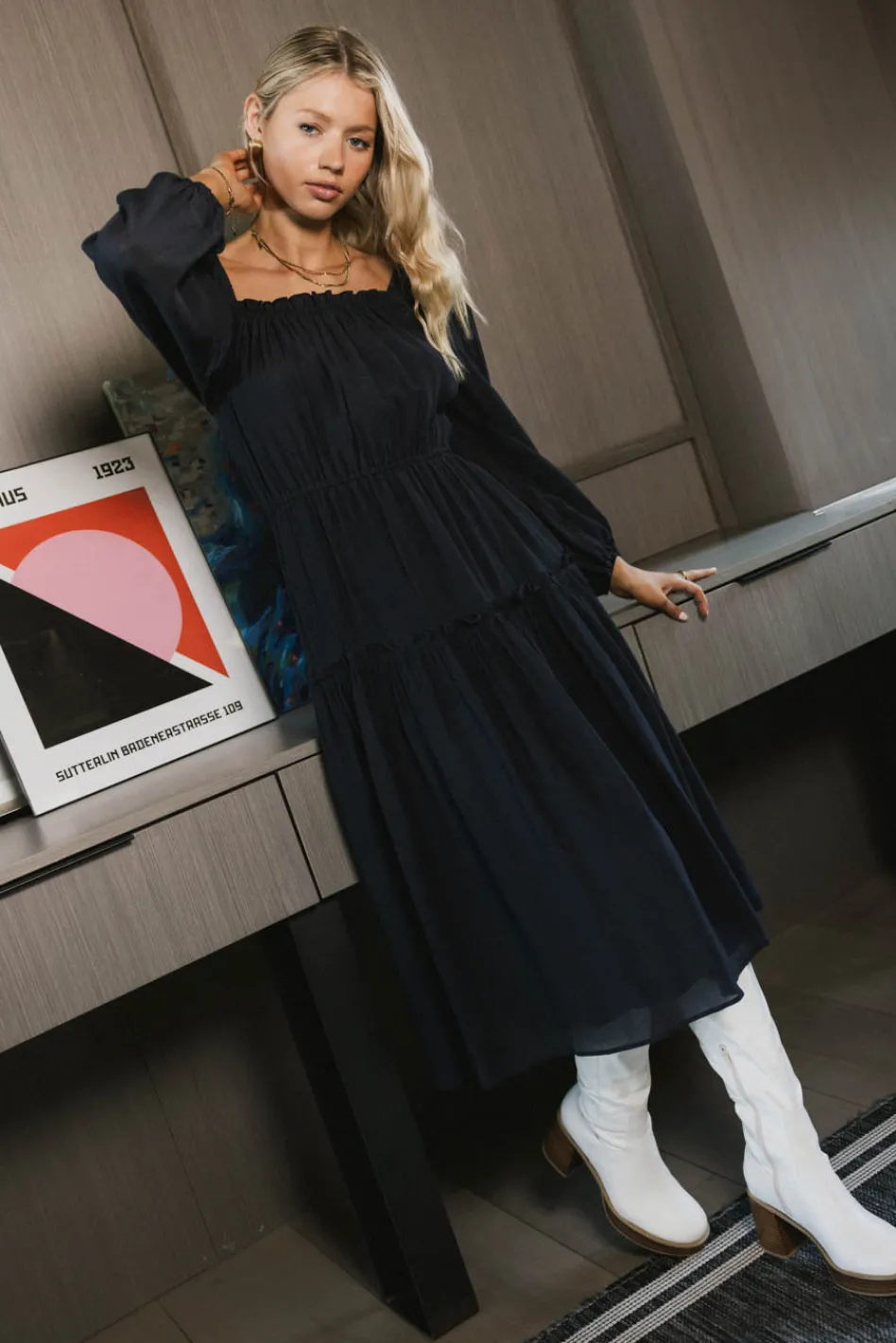 Bohme Finnian Midi Dress in