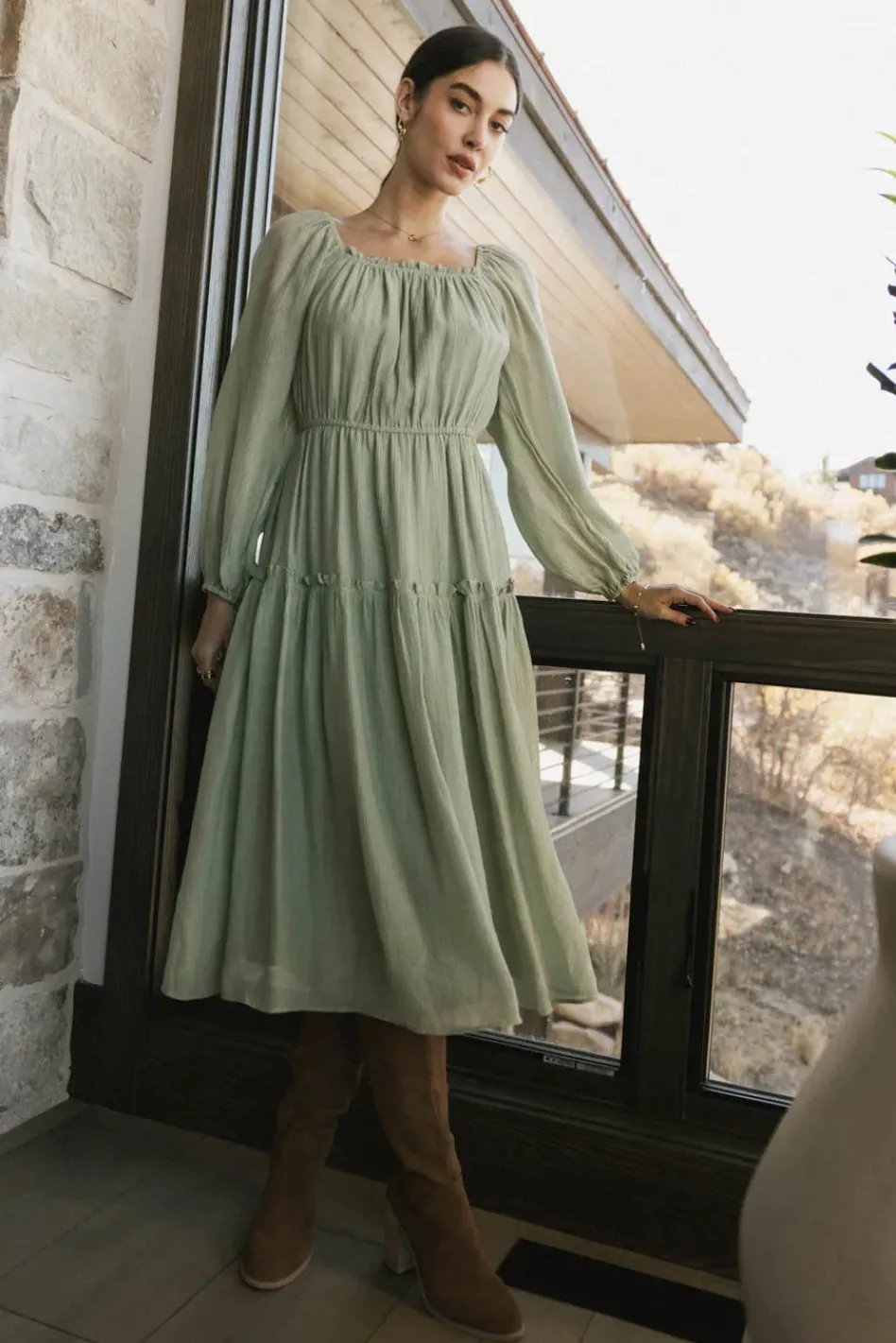 Bohme Finnian Midi Dress in