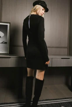 Bohme Fér Böhme Suede Zipper Short Dress