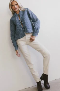 Bohme Frank and Oak: Cyndi Straight Leg Jeans