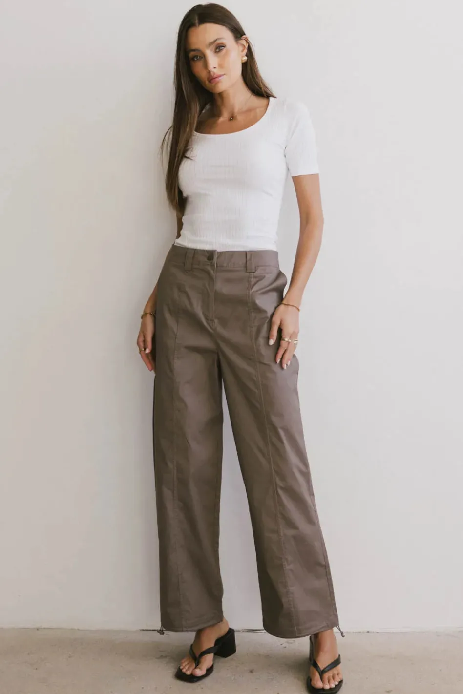 Bohme Frank and Oak Emma Wide Leg Pant in