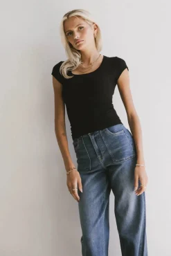Bohme Freya Ribbed Top in