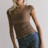 Bohme Freya Ribbed Top in