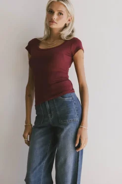 Bohme Freya Ribbed Top in