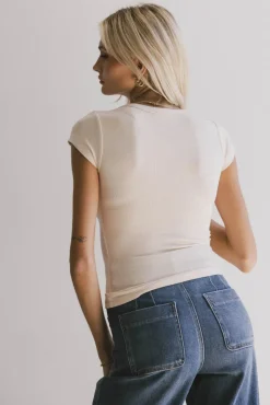 Bohme Freya Ribbed Top in