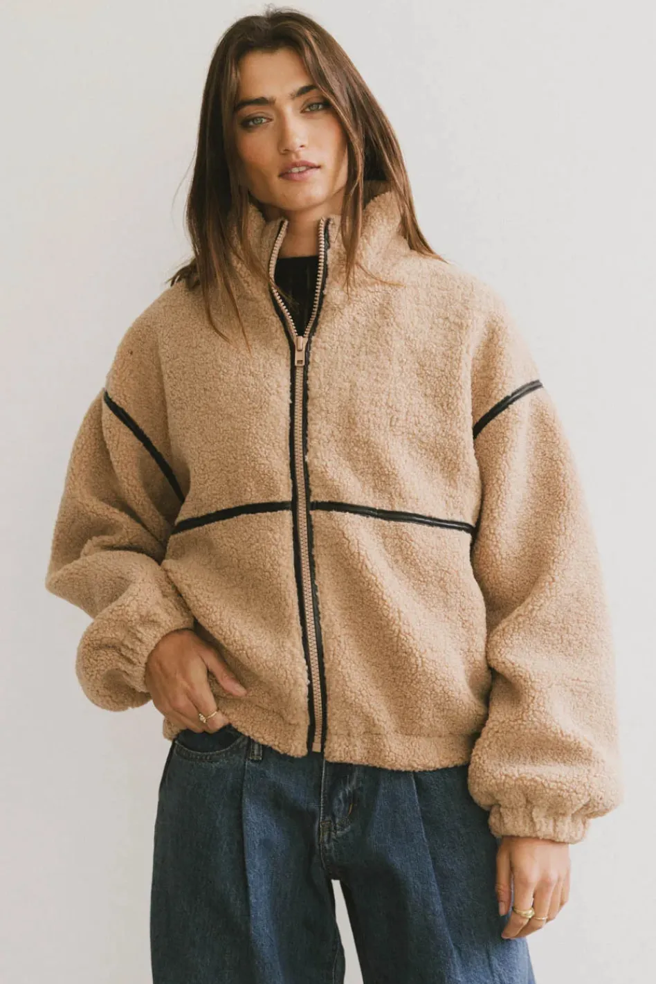 Bohme Gabby Fleece Zip Up in