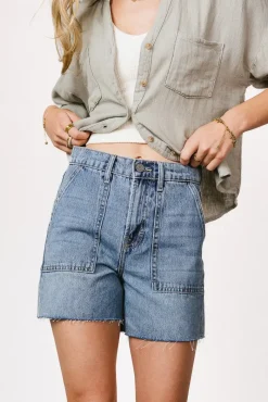 Bohme Gracey High Rise Dad Shorts - FINAL SALE