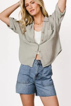 Bohme Gracey High Rise Dad Shorts - FINAL SALE