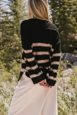 Bohme Gracia Striped Sweater Top in