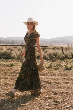 Bohme Gretchen Floral Maxi Dress