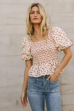 Bohme Gretta Smocked Blouse - FINAL SALE