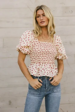Bohme Gretta Smocked Blouse - FINAL SALE