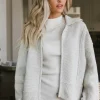 Bohme Hallie Zip Up Cardigan in
