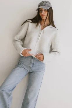 Bohme Hallie Zip Up Cardigan in