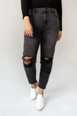 Bohme Harold Distressed Mom Jeans - FINAL SALE