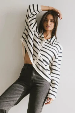 Bohme Harper Striped Cardigan in