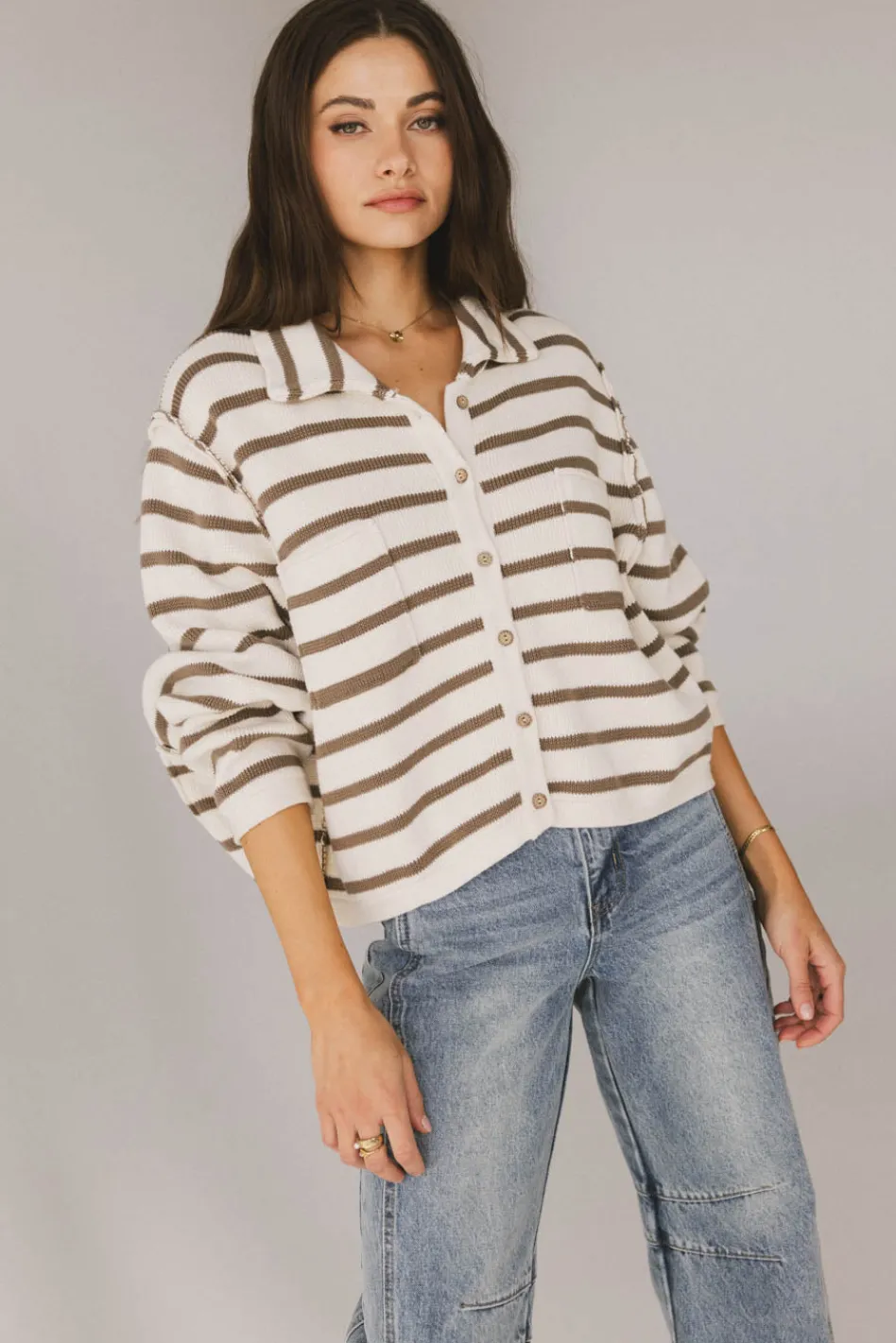 Bohme Harper Striped Cardigan in
