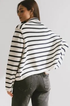 Bohme Harper Striped Cardigan in