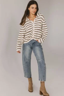 Bohme Harper Striped Cardigan in