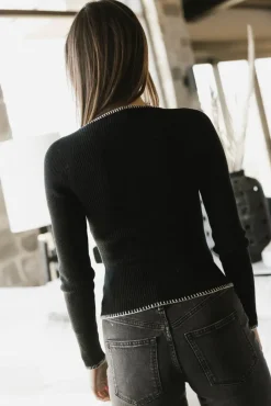Bohme Hazel Ribbed Sweater in