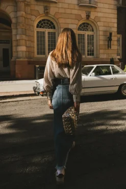 Bohme Heather Denim Maxi Skirt