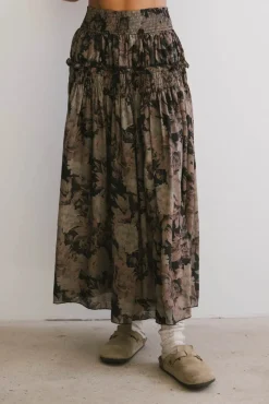 Bohme Heather Floral Maxi Skirt in