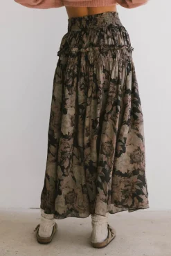 Bohme Heather Floral Maxi Skirt in