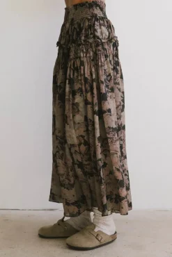 Bohme Heather Floral Maxi Skirt in
