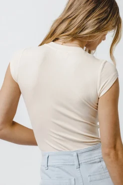 Bohme Holly Ribbed Bodysuit in - FINAL SALE