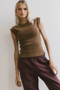 Bohme Huxley Cap Sleeve Top in