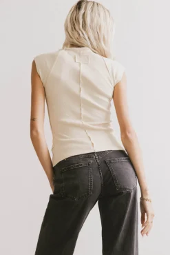 Bohme Huxley Cap Sleeve Top in
