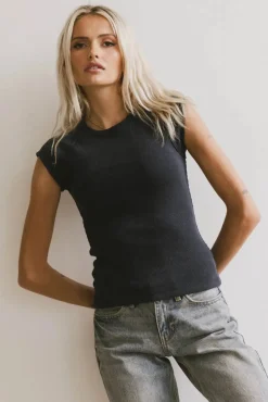 Bohme Huxley Cap Sleeve Top in