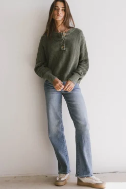 Bohme Inda Henley Sweater in