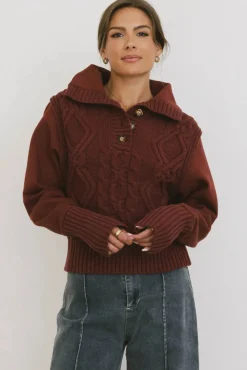 Bohme Irene Cable Knit Sweater in