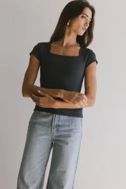 Bohme Irene Square Neck Top in