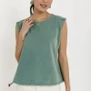 Bohme Jax Drawstring Tee in