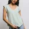 Bohme Jaylene Muscle Tee in - FINAL SALE
