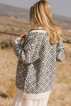 Bohme Jennifer Geometric Cardigan