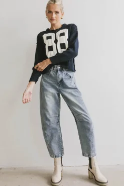 Bohme Jersey Cable Knit Sweater